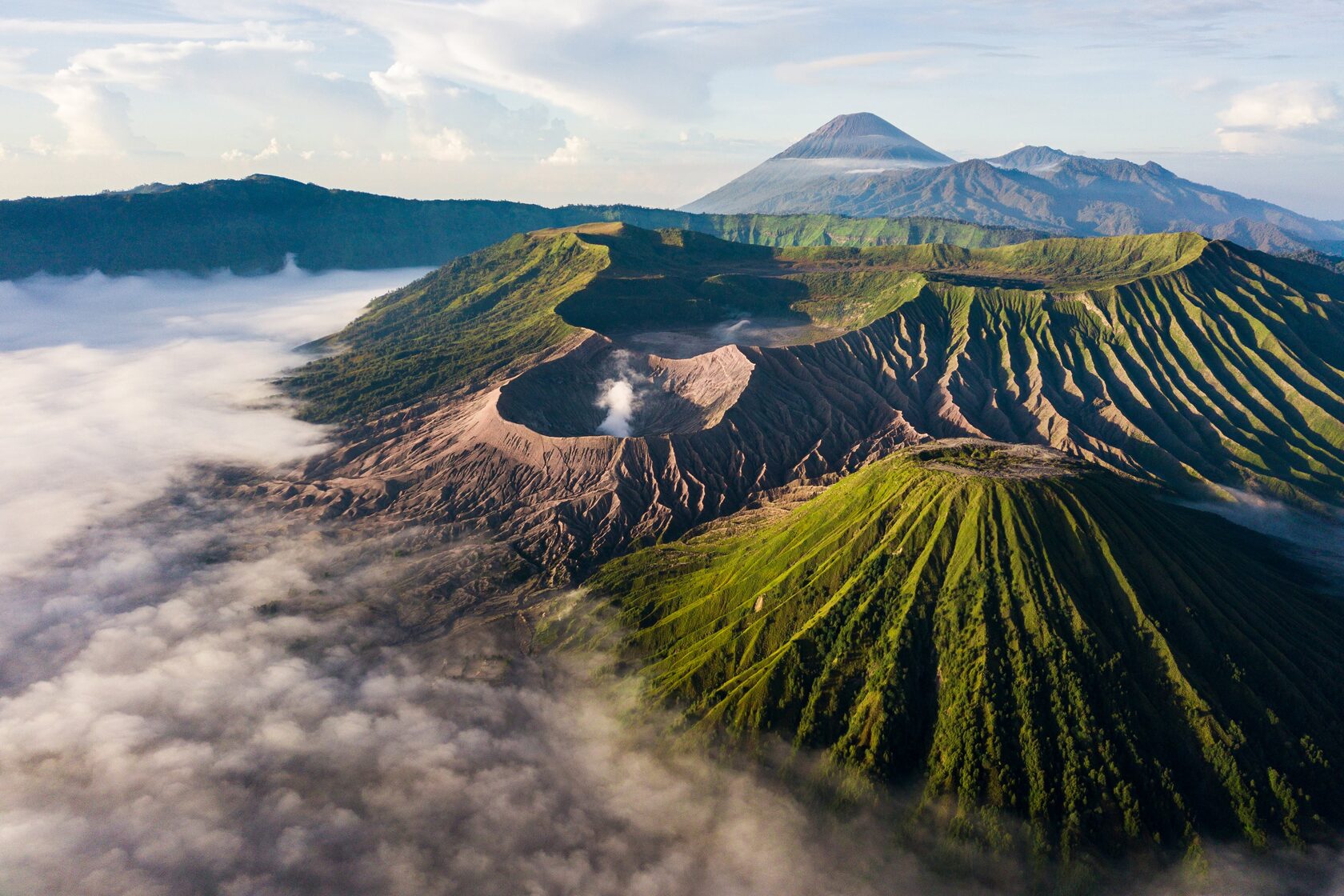 Java Island: Bromo Volcano, Tumpak Sewu Waterfall & Ancient Temples